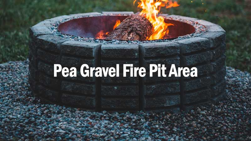 How to Build a Gravel Fire Pit Area with a Seating Space